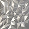 Ekena Millwork 19 5/8in. W x 19 5/8in. H Leto EnduraWall Decorative 3D Wall Panel Covers 2.67 Sq. Ft. WP20X20LTCST - alternate 1